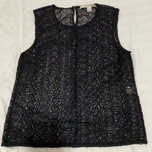 Diane Von Furstenberg eyelet top